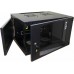 Шкаф коммутационный Lanmaster Next (TWT-CBWNG-18U-6X4-BK) настенный 18U 550x450мм пер.дв.стекл 60кг черный 25кг 988мм IP20 металл