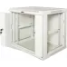 Шкаф коммутационный Lanmaster PRO (TWT-CBWPG-12U-6X8-GY) настенный 12U 600x800мм пер.дв.стекл 60кг серый