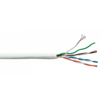 Кабель информационный Lanmaster LAN-5EUTP-LSZH-WH кат.5E U/UTP 4 пары 24AWG LSZH внутренний 305м белый