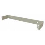 Кронштейн телекоммуникационный Hyperline BW19-1U-110F-RAL7035 настен. 1U 19" 110мм нагр.:15кг серый