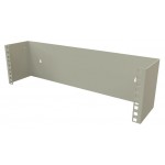 Кронштейн телекоммуникационный Hyperline BW19-3U-110F-RAL7035 настен. 3U 19" 110мм нагр.:15кг серый (упак.:1шт)