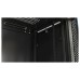 Шкаф коммутационный Hyperline (TWB-0945-SR-RAL9004) настенный 9U 600x450мм пер.дв.стал.лист 60кг черный 275мм 180град. 500мм IP20 сталь