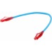 Патч-корд Hyperline PC-LPM-UTP-RJ45-RJ45-C5e-0.3M-LSZH-BL PC-LPM-UTP-RJ45-RJ45-C5E-0.3M UTP RJ-45 вил.-вилка RJ-45 кат.5E 0.3м синий LSZH (уп.:1шт) 24AWG