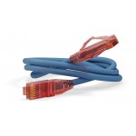 Патч-корд Hyperline PC-LPM-UTP-RJ45-RJ45-C5e-1.5M-LSZH-BL PC-LPM-UTP-RJ45-RJ45-C5E-1.5M UTP RJ-45 вил.-вилка RJ-45 кат.5E 1.5м синий LSZH (уп.:1шт) 24AWG