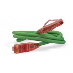 Патч-корд Hyperline PC-LPM-UTP-RJ45-RJ45-C5e-1.5M-LSZH-GN PC-LPM-UTP-RJ45-RJ45-C5E-1.5M UTP RJ-45 вил.-вилка RJ-45 кат.5E 1.5м зеленый LSZH (уп.:1шт) 24AWG