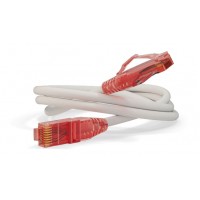 Патч-корд Hyperline PC-LPM-UTP-RJ45-RJ45-C5e-2M-LSZH-WH PC-LPM-UTP-RJ45-RJ45-C5E-2M UTP RJ-45 вил.-вилка RJ-45 кат.5E 2м белый LSZH (уп.:1шт) 24AWG