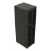 Шкаф серверный Hyperline (TTB-4781-DD-RAL9004) напольный 47U 800x1000мм пер.дв.перфор. задн.дв.перфор. 2 бок.пан. направл.под закл.гайки 800кг черный 910мм 142.42кг 2277мм IP20 сталь