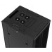 Шкаф серверный Hyperline (TTB-4781-DD-RAL9004) напольный 47U 800x1000мм пер.дв.перфор. задн.дв.перфор. 2 бок.пан. направл.под закл.гайки 800кг черный 910мм 142.42кг 2277мм IP20 сталь