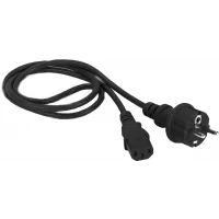 Шнур питания Lanmaster LAN-PP13/SH-0.5-BK C13-Schuko проводник.:3x0.75мм2 0.5м 220В 10А (упак.:1шт) черный