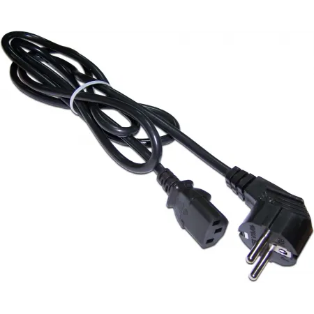 Шнур питания Lanmaster LAN-PP13/SHA-0.5-BK C13-Schuko проводник.:3x0.75мм2 0.5м 220В 10А (упак.:1шт) черный