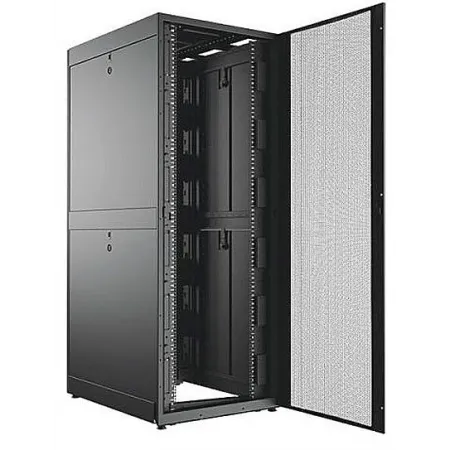 Шкаф коммутационный C3 Solutions (C3.RF4205) напольный 42U 750x1200мм пер.дв.перфор. задн.дв.перфор.2-хст. 2 бок.пан. направл.под закл.гайки 1400кг черный 1982мм сталь
