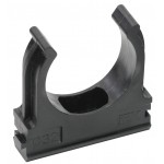 Держатель IEK CTA10D-CF32-K02-050 с защелкой 32мм пластик черный (упак.:1шт)
