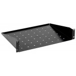 Полка стационарная ITK RS05-350P-R 2U нагр.:20кг. 19" 350мм черный (упак.:1шт)
