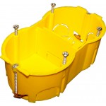 Коробка Lanmaster TWT-BX45X90-YL настенная встраиваемая 45x90x42мм желтый Коробка Lanmaster TWT-BX45X90-YL настенная встраиваемая 45x90x42мм желтый