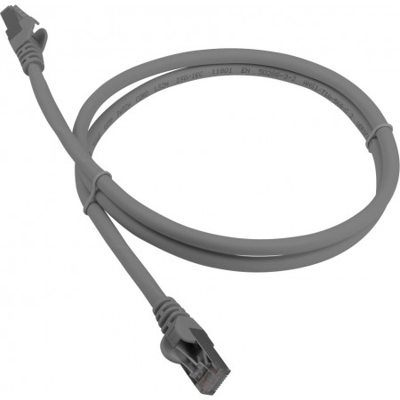 Патч-корд Lanmaster LAN-PC45/S6A-10-GY FTP RJ-45 вил.-вилка RJ-45 кат.6A 10м серый LSZH (уп.:1шт)