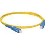 Патч-корд Lanmaster LAN-2SC-2SC/SU-3.0 2x9/125 OS1/OS2 SC-SC 3м LSZH оранжевый