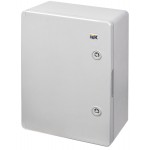 Щит распределительный IEK MKP93-N-403017-65 ЩМПп для установки силового оборудования навесной 300мм 170мм 400мм 230B 100A пластик IP65 серый антивандальный (упак.:1шт)