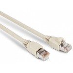 Патч-корд Hyperline PC-LPM-STP-RJ45-RJ45-C6a-3M-LSZH-GY U/FTP RJ-45 вил.-вилка RJ-45 кат.6A 3м серый LSZH 26AWG