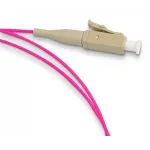 Пигтейл Hyperline FPT-B9-504-LC/PR-1M-LSZH-MG 1x50/125 OM4 LC 1м LSZH фиолетовый