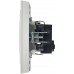 Розетка силов. IEK Brite РСР14-1-0-БрБ BR-R14-16-K01-F одинар. скрыт. зазем. штор. IP20 белый (упак.:1шт)