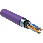 Кабель информационный ITK LC1-C604-326 кат.6 F/UTP 4 пары 23AWG LSZH внутренний 305м фиолетовый