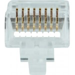 Коннектор ITK (CS3-1C06U-FPS) кат.6 RJ45 прозрачный (упак.:1шт)