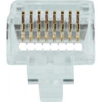 Коннектор ITK (CS3-1C06U-FPS) кат.6 RJ45 прозрачный (упак.:1шт)