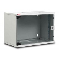 Шкаф коммутационный Lande NetBox Soho (LN-SH07U5430-LG-F0-1) настенный 7U 540x300мм пер.дв.стекл задн.дв.стал.лист несъемн.бок.пан. направл.под закл.гайки 80кг серый 310мм 8.3кг 370мм IP20 сталь