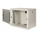 Шкаф коммутационный Lande Proline (LN-PR20U6060-LG-111) настенный 20U 600x600мм пер.дв.стекл задн.дв.стал.лист направл.под закл.гайки 100кг серый 495мм 43кг 996мм IP20 сталь