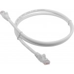 Патч-корд Lanmaster LAN-PC45/U6-0.5-WH UTP RJ-45 вил.-вилка RJ-45 кат.6 0.5м белый LSZH (уп.:1шт)