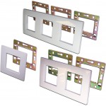 Рамка Lanmaster LAN-FRS45X45/3-WH 45x45 3x45x45 белый