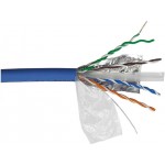 Кабель информационный Lanmaster LAN-6AFTP-LSZH-BL кат.6A F/UTP 4 пары 23AWG LSZH внутренний 305м синий