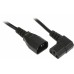 Шнур питания Hyperline PWC-IEC13A-IEC14-3.0-BK C13-С14 проводник.:3x1.0мм2 3м 10А (упак.:1шт) черный