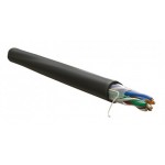 Кабель информационный WRline WR-UTP-4P-C5E-PE-BK кат.5E U/UTP 4 пары 24AWG PE внешний 305м черный