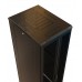 Шкаф коммутационный WRline (WR-TT-2266-DD-RAL9004) напольный 22U 600x600мм пер.дв.перфор.2ств. задн.дв.перфор.2-хст. 2 бок.пан. направл.под винты 800кг черный 510мм 1166мм IP20 сталь