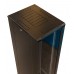 Шкаф коммутационный WRline (WR-TT-2266-AS-RAL9004) напольный 22U 600x600мм пер.дв.стекл задн.дв.стал.лист 2 бок.пан. направл.под винты 800кг черный 510мм 1166мм IP20 сталь