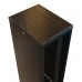 Шкаф коммутационный WRline (WR-TT-2268-DD-RAL9004) напольный 22U 600x800мм пер.дв.перфор.2ств. задн.дв.перфор.2-хст. 2 бок.пан. 800кг черный 710мм 65.8кг 1166мм IP20 сталь