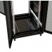 Шкаф коммутационный WRline (WR-TT-2268-DD-RAL9004) напольный 22U 600x800мм пер.дв.перфор.2ств. задн.дв.перфор.2-хст. 2 бок.пан. 800кг черный 710мм 65.8кг 1166мм IP20 сталь