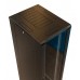 Шкаф коммутационный WRline (WR-TT-2268-AS-RAL9004) напольный 22U 600x800мм пер.дв.стекл задн.дв.стал.лист 2 бок.пан. 800кг черный 710мм 1166мм IP20 сталь