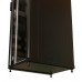 Шкаф серверный WRline (WR-TT-2261-AS-RAL9004) напольный 22U 600x1000мм пер.дв.стекл задн.дв.стал.лист 2 бок.пан. 800кг черный 910мм 81.7кг 1166мм IP20 сталь