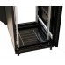 Шкаф серверный WRline (WR-TT-3261-AS-RAL9004) напольный 32U 600x1000мм пер.дв.стекл задн.дв.стал.лист 2 бок.пан. 800кг черный 910мм 101кг 1610мм IP20 сталь