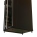 Шкаф серверный WRline (WR-TT-3261-AS-RAL9004) напольный 32U 600x1000мм пер.дв.стекл задн.дв.стал.лист 2 бок.пан. 800кг черный 910мм 101кг 1610мм IP20 сталь