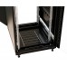 Шкаф серверный WRline (WR-TT-3761-AS-RAL9004) напольный 37U 600x1000мм пер.дв.стекл задн.дв.стал.лист 2 бок.пан. 800кг черный 910мм 1833мм IP20 сталь