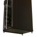 Шкаф серверный WRline (WR-TT-4261-AS-RAL9004) напольный 42U 600x1000мм пер.дв.стекл задн.дв.стал.лист 2 бок.пан. 800кг черный 910мм 2055мм IP20 сталь