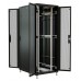Шкаф коммутационный WRline (WR-TT-4288-DD-RAL9004) напольный 42U 800x800мм пер.дв.перфор.2ств. задн.дв.перфор.2-хст. 2 бок.пан. 800кг черный 710мм 2055мм IP20 сталь