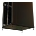 Шкаф коммутационный WRline (WR-TT-4288-AS-RAL9004) напольный 42U 800x800мм пер.дв.стекл задн.дв.стал.лист 2 бок.пан. 800кг черный 710мм 2055мм IP20 сталь