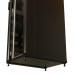 Шкаф коммутационный WRline (WR-TT-4768-AS-RAL9004) напольный 47U 600x800мм пер.дв.стекл задн.дв.стал.лист 2 бок.пан. 800кг черный 710мм 2277мм IP20 сталь