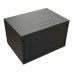Шкаф коммутационный WRline (WR-TW-0666-SR-RAL9004) настенный 6U 600x600мм пер.дв.металл 2 бок.пан. направл.под винты 60кг черный 500мм 367мм IP20 сталь