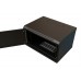 Шкаф коммутационный WRline (WR-TW-0966-SR-RAL9004) настенный 9U 600x600мм пер.дв.металл 2 бок.пан. 60кг черный 500мм 500мм IP20 сталь