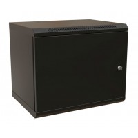 Шкаф коммутационный WRline (WR-TW-1266-SR-RAL9004) настенный 12U 600x600мм пер.дв.металл 2 бок.пан. направл.под винты 60кг черный 520мм 650мм IP20 сталь Шкаф коммутационный WRline (WR-TW-1266-SR-RAL9004) настенный 12U 600x600мм пер.дв.металл 2 бок.пан. направл.под винты 60кг черный 520мм 650мм IP20 сталь
